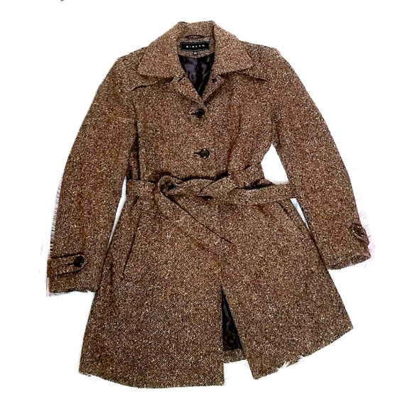 giacca Jackets & Blazers - Giacca Wool Blend Brown Coat